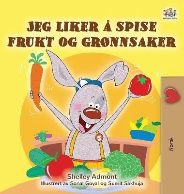 Produktbild von I Love to Eat Fruits and Vegetables (Norwegian Book for Kids)