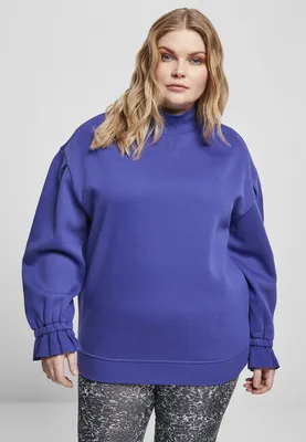 Obrázek produktu pro Urban Classics Ladies Turtleneck Crew bluepurple - XS