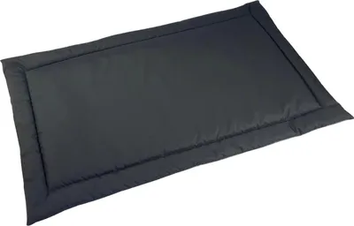 Zdjęcie produktu dla Wodoodporne legowisko dla psa rozmiar 120x75 cm – trwałe, łatwoczyszczące, codura, mata dla małych, średnich i dużych psów, do domu i na zewnątrz – kolor czarny