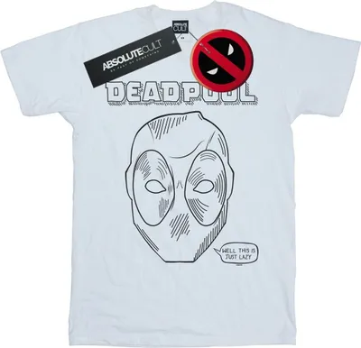 Immagine prodotto di Marvel - Maglietta "This Is Just Lazy" da uomo BI22990 (L) (Bianco)