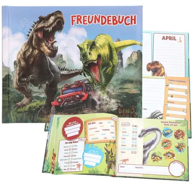 Produktbild von DEPESCHE DINO World Freundebuch