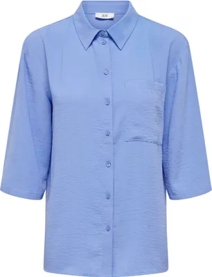 Produktbild von JDY 3/4 Arm Blusen Hemd in Knitteroptik Größe: XL