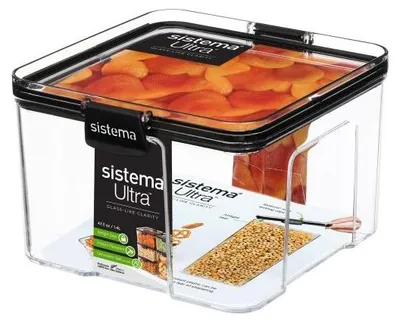 Image de Conteneur hermétique empilable, 1,4 litre - Transparent - Marque Y