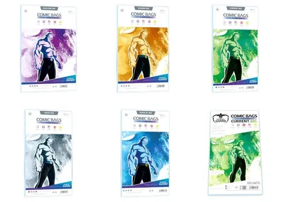 Produktbild von Ultimate Guard Comic Bags wiederverschließbar Silver Size (100)
