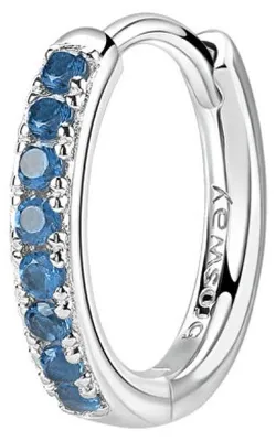 Produktbild von Stilvolle runde einzelne Ohrringe Fancy Freedom Blue FFB81