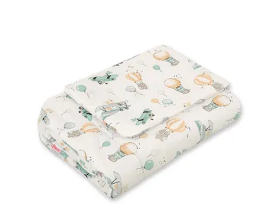 Obrázek produktu pro Prostěradlo 2 ks 75x100cm NEWBORN - nebeské dobrodružství