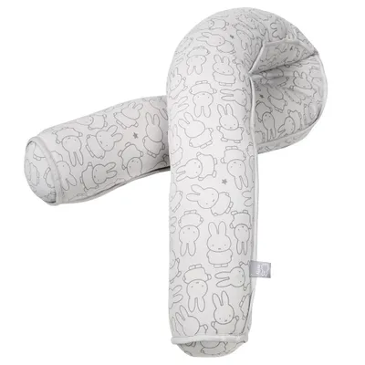 Produktbild von roba Bettschlange 'Miffy', als Stillkissen geeignet, aus 100% Baumwolljersey, Länge 170 cm