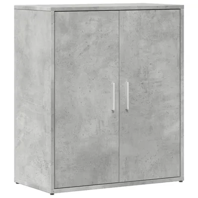 Immagine prodotto di Credenza Grigio Cemento 60x31x70 cm in Legno Multistrato