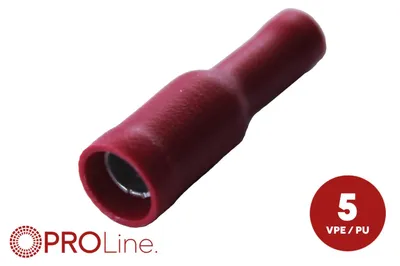 Produktbild von Rundsteckhülse 0,5mm²-1,5mm²/3,9mm 5 Stück