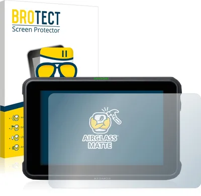 Produktbild von BROTECT Entspiegelungs Schutzglas für Atomos Shinobi 7 Schutzfolie Panzer Folie Glas Display Schutz matt