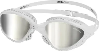 Produktbild von Buddyswim Ozeanx Mirror Schwimmbrille Weiß  Herren,Damen Weiß One Size