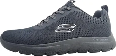 Image de Skechers Summits - Chaussures de sport pour hommes, modèle Eckler, chaussures de course, couleur noire