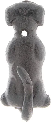 Produktbild von Clayre & Eef 6Y3046 Wandhaken Hund braun 5x4x10 cm