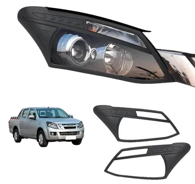 Immagine prodotto di Coperture per luci posteriori, realizzate in ABS resistente, facili da installare. Set di 2 coperture per fari