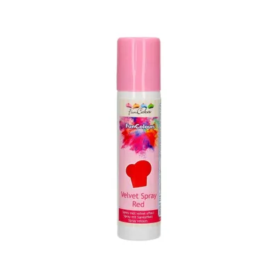 Produktbild von VELVET Wildlederspray 100ml ROT FunCakes