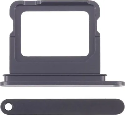 Zdjęcie produktu dla SZUFLADKA TACKA KARTY SIM DO iPhone 17 CZARNY