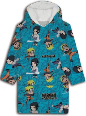 Zdjęcie produktu dla Ponczo z kapturem Naruto rozmiar XS - L - poliester