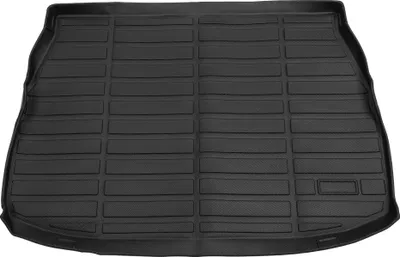 Produktbild von 1 Stk. Laderaummatte für den hinteren Kofferraum für Toyota CH-R 2018-2024 Anti-Rutsch TPE Schwarz Laderaum Gepäck Boot Tablett Matte Flache Oberfläche Lang Streifenmuster