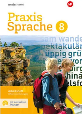 Image de Praxis Sprache 8. Arbeitsheft mit interaktiven Übungen. Differenzierende Ausgabe