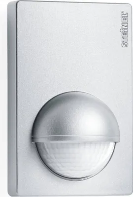 Produktbild von STEINEL IS 180-2, Wand, Silber, IP54, 2000 Lux, 10 - 900 s, Infrarotsensor