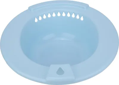 Produktbild von Toilettensitz, Badewanne, Waschbecken für schwangere Frauen mit Hämorrhoiden (Blau)