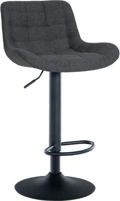 Produktbild von Barhocker Tover Stoff schwarz