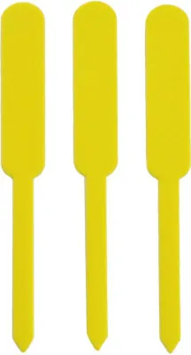 Immagine prodotto di Etichette per inserti CombiCraft o etichette per piante 15x120mm 1000 micron giallo - 100 pezzi