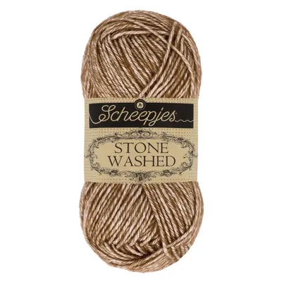 Produktbild von Scheepjes Stone Washed 50g (822) Brown Agate