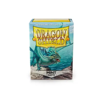 Immagine prodotto di Manicotti standard opachi Dragon Shield, menta (100 pezzi)