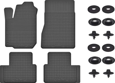 Produktbild von Gummimatten Mit Stoppern Für: Mercedes A W177 (2018-) Schwarz Set