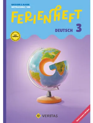 Zdjęcie produktu dla Ferienheft Deutsch -  3. Klasse MS/AHS -Lehrplan 2023 - Mit eingelegten Lösungen