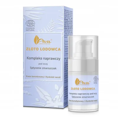 Obrázek produktu pro Ava Laboratorium Złoto Lodowca Kompleks naprawczy pod oczy, 15ml