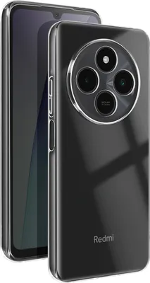 Obrázek produktu pro iMak, silikonové ochranné pouzdro pro Xiaomi Redmi 14C Thin Design, průhledné