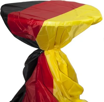 Produktbild von Stehtisch Husse Deutschland schwarz rot gold