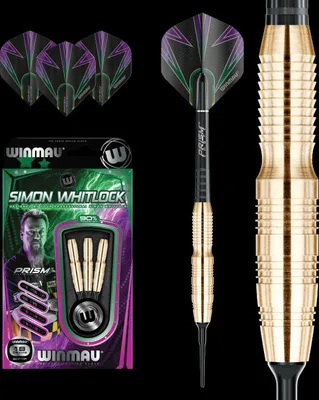 Produktbild von Winmau Simon Whitlock Softdart Brass 2227-18 g
