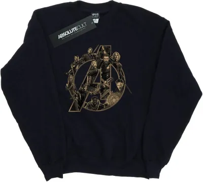 Produktbild von Marvel - "Avengers Infinity War Marvel" Sweatshirt für Damen BI7169 (XL) (Schwarz)