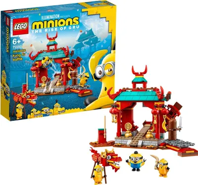 Immagine prodotto di LEGO® Minions 75550 Mimoňský duello di kung fu