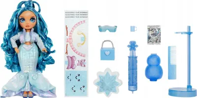 Produktbild von Rainbow High Winter Wonderland Doll- Skyler (Blue), Modepuppe, Weiblich, 4 Jahr(e), Junge/Mädchen, 280 mm, Mehrfarbig