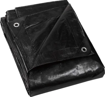 Image de Bâche de protection 5m x 6m noir