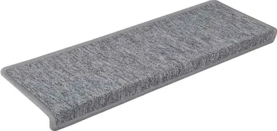 Image de vidaXL Tapis de sol 30 pièces 65x21x4 cm Gris clair Bord rectangulaire