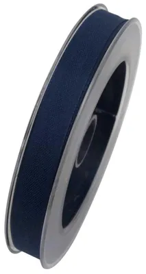 Produktbild von Webband, Schleifenband 15mm dunkelblau 20m Rolle (1m=0,35EUR) Goldina