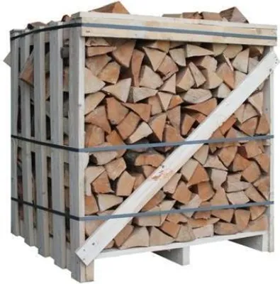 Produktbild von jsm-brennholz Kaminholz Buche 1 RM Premium Kammergetrocknet 30-33 cm