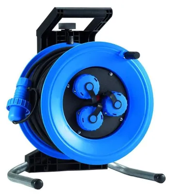 Produktbild von HEDI K325N2TD Kunststoff-Kabeltrommel Professional 25m 3x2,5mm² für Außen