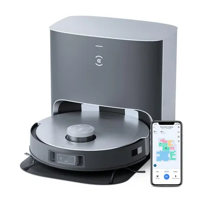 Produktbild von ECOVACS DEEBOT X1 PLUS Staubsaugerroboter mit Wischfunktion und automatischer Absaugstation,
