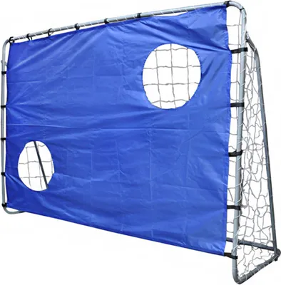 Produktbild von Enero Fußballtor mit Netz und Schießscheibe 215x152x76cm 1003146