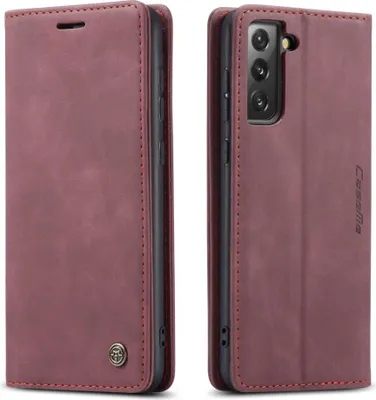 Produktbild von Samsung Galaxy S21 FE Hülle - CaseMe 013 Klapphülle - Bordeaux