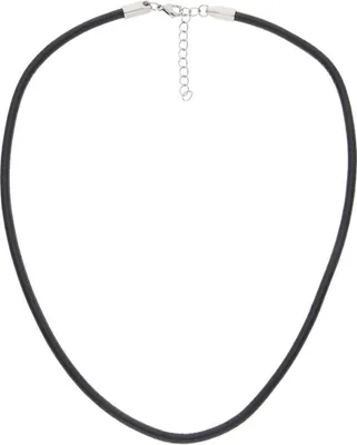 Produktbild von JuwelmaLux Halskette aus Leder mit Edelstahl JL45-05-0083