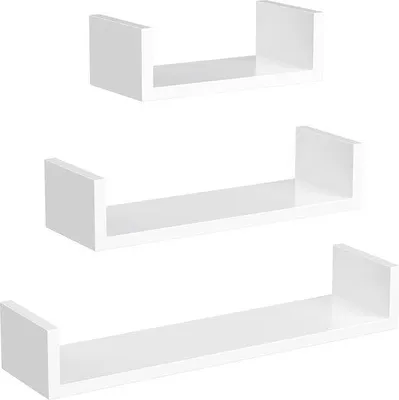 Produktbild von Famanu Wandregal mit modernem Design - Weiß