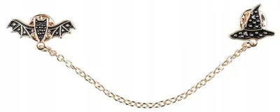 Produktbild von Fledermaus-Ketten-Halsbandnadel 13,5 cm