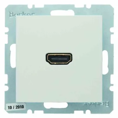 Obrázek produktu pro Hager 3315438989, HDMI, Bílá, 10 kusů